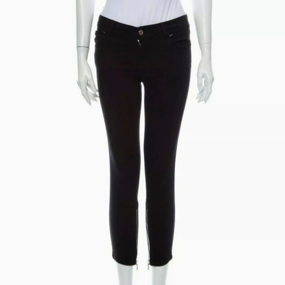 TOM FORD Skinny Leg Black Denim Jeans Pants 26